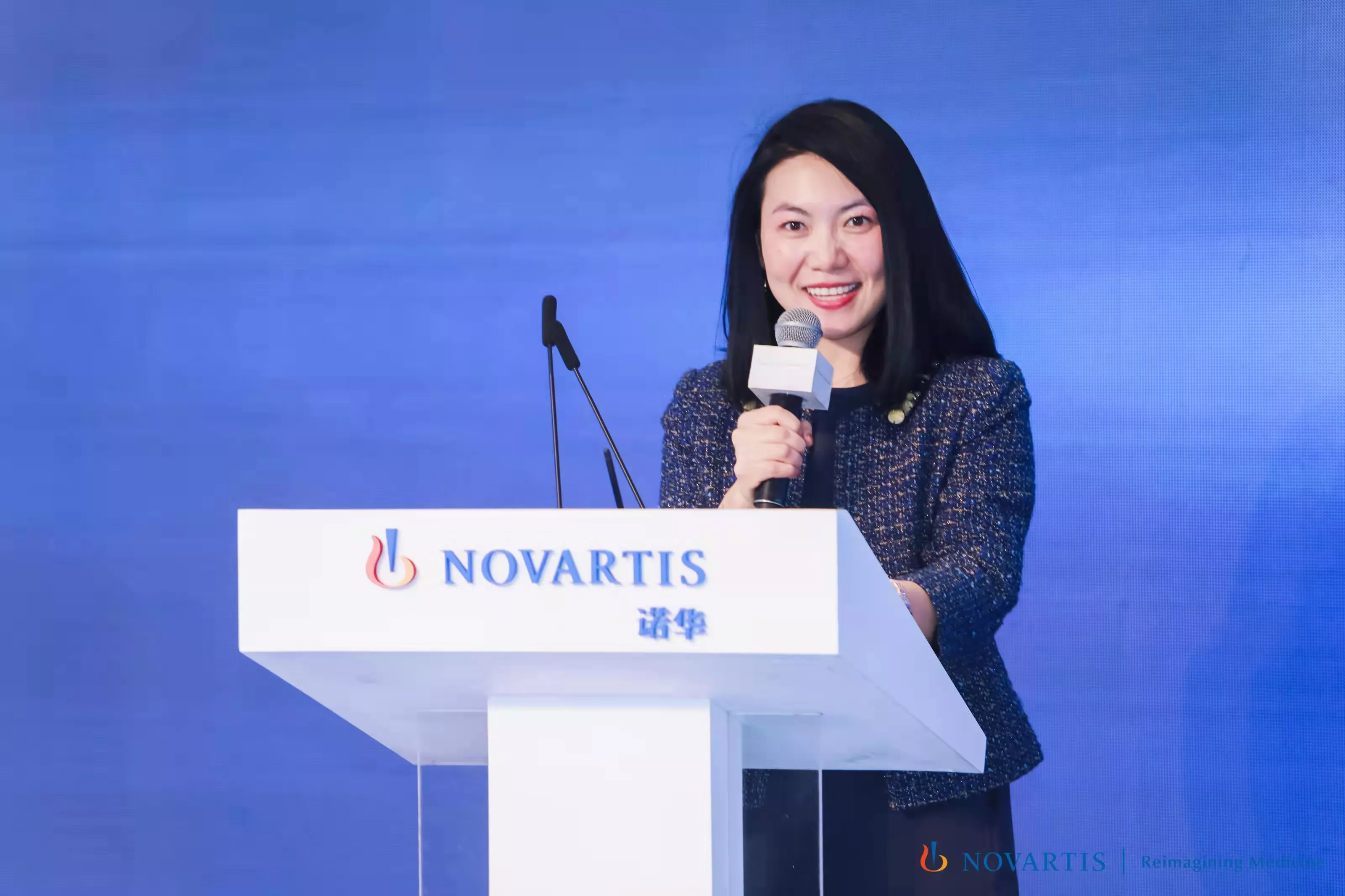 人生就是博制药（中国）业务模式转型推动及数字化团队负责人刘佳辉女士致辞